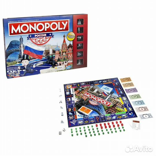 Монополия Россия новая оригинальная игра от Хасбро