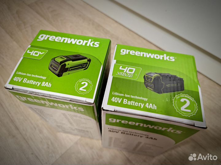 Аккумулятор Greenworks 40v 4ah Оригинал