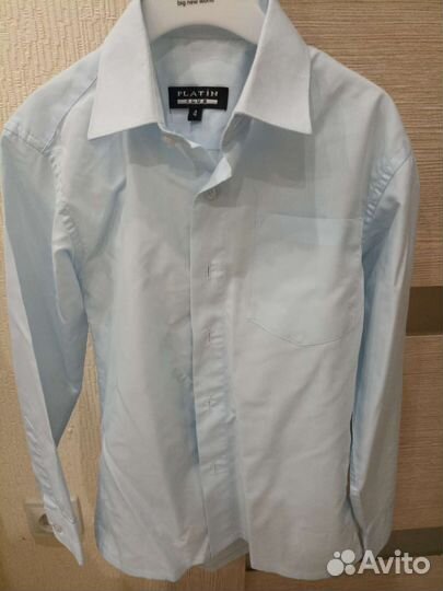 Рубашка школьная 134