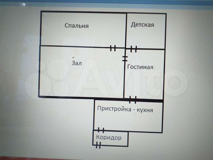 Дом 80 м² на участке 1,5 га
