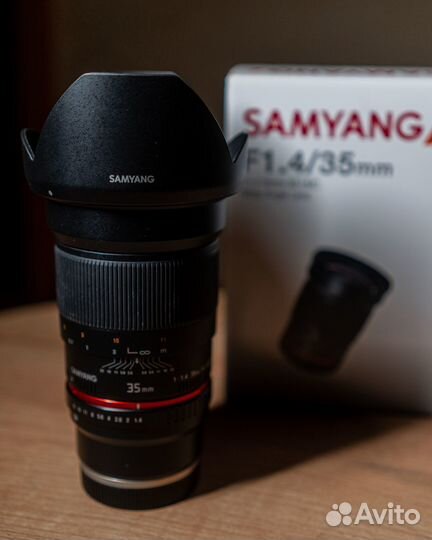 Samyang F1.4/35mm sony E mount