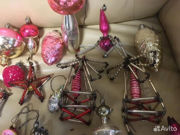 Елочные игрушки СССР