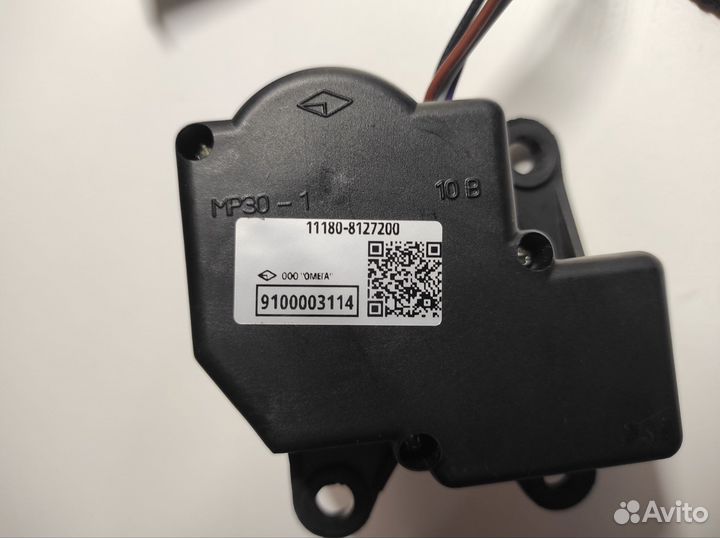 Моторедуктор заслонки печки granta, kalina