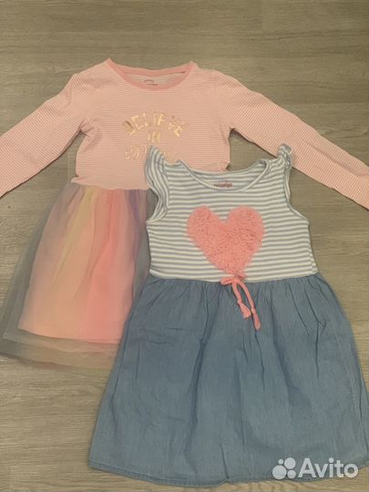 Вещи для девочки, пакетом 116-122