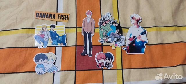 Наклейки по аниме