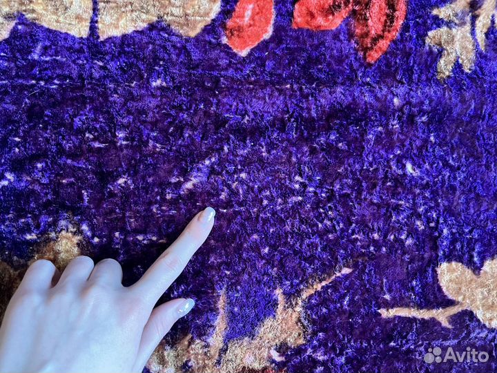 Покрывало скатерть плюш винтаж