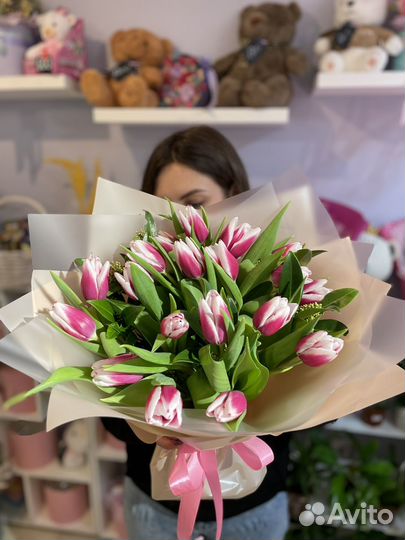 Букет тюльпанов / цветы с доставкой