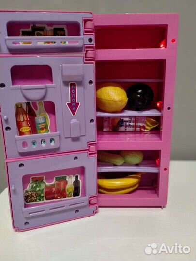 Кухня, холодильник,стиральная машинка для Барби