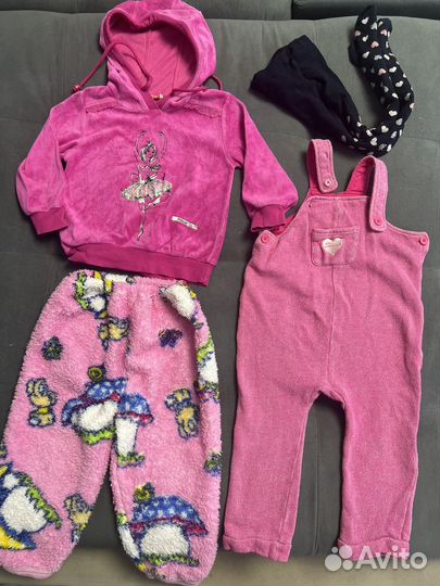 Одежда для девочки пакетом, халат для девочки