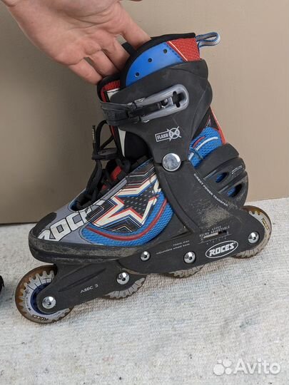 Детские подростковые раздвижные ролики 36-40