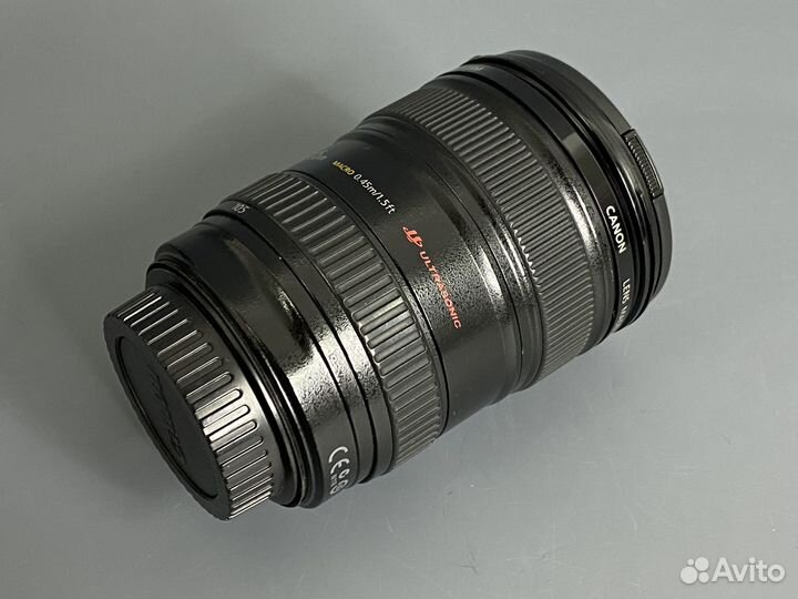 Canon 24-105mm Царапины на линзе