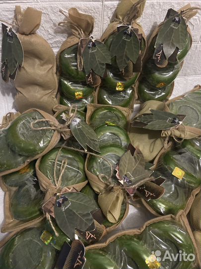 Оливковое/лавровое/Алеппское мыло/сирия 3 шт