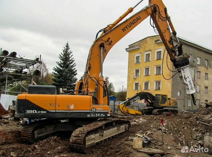 Аренда экскаватора, гусеничного колесного мини