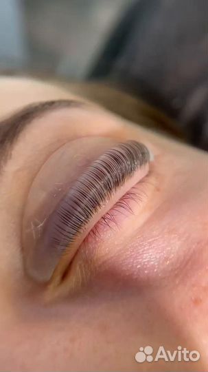 Ламинирование ресниц и бровей и окрашивание