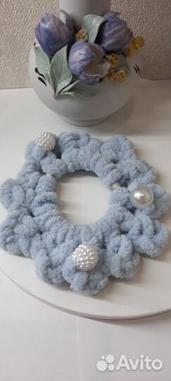 Резинки на волосы ручная работа