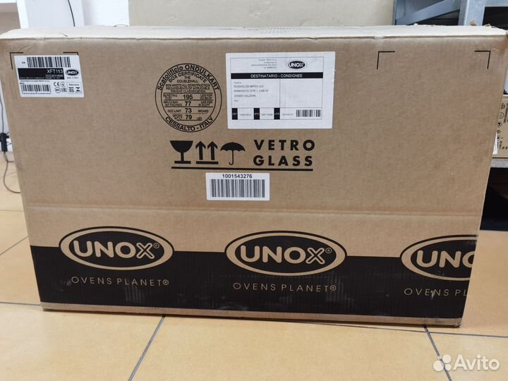 Конвекционная печь новая Италия unox XFT 113 stefa