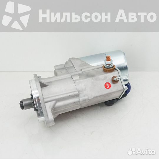 Стартер 24V isuzu ELF 4BE1, 11 зубьев, открытый бе