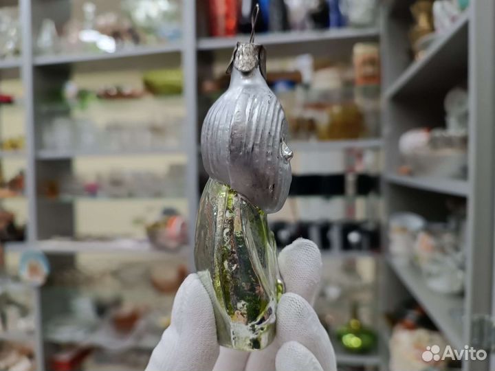 Советская Ёлочная Игрушка Дедушка Сделано В СССР