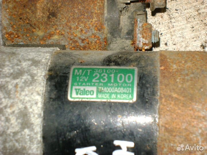 Стартер Hyundai Coupe Elantra TM000A08401