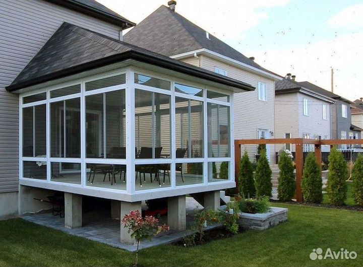 Балконы Панорамное остекление