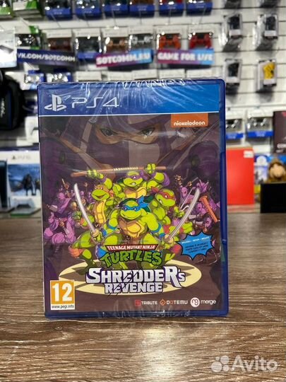 Tmnt Ninja Turtles Черепашки PS4 игры - прокат