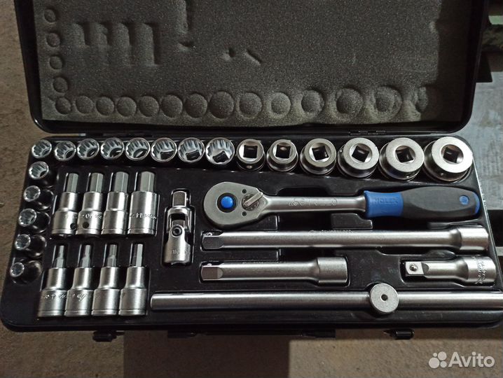 Набор торцевых ключей и головок Holex 1/2