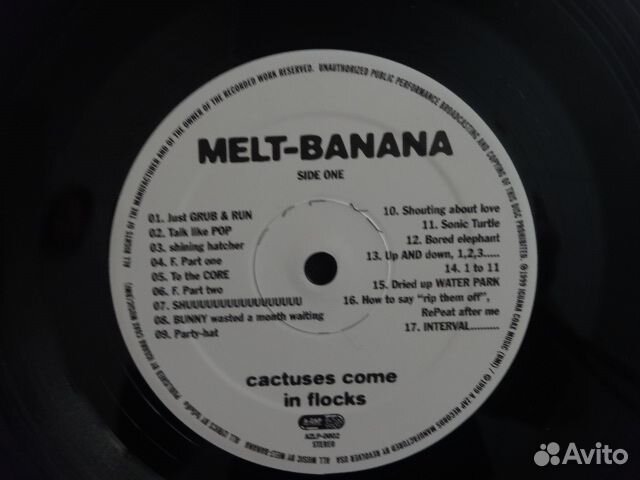 Melt Banana-Cactuses Come In Flocks(1999)