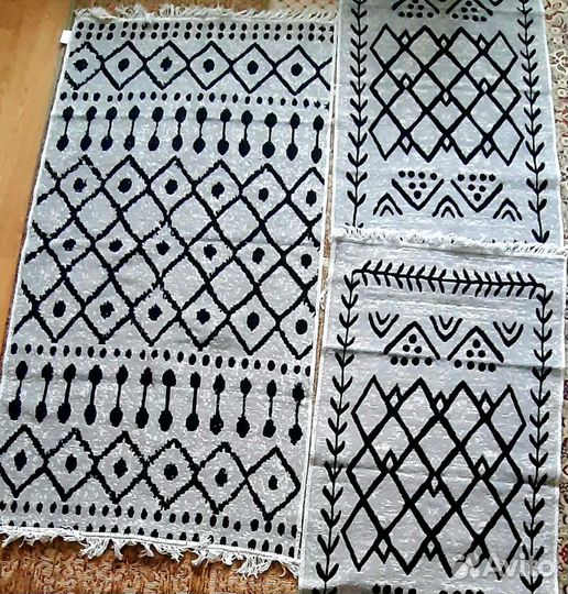 Ковер джутовый, Новый, 200 х 140