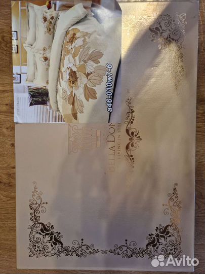 Постельное белье евро новое