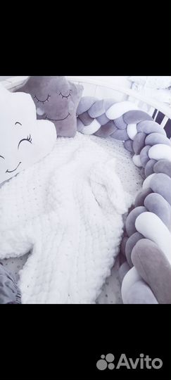 Плюшевый плед для малыша