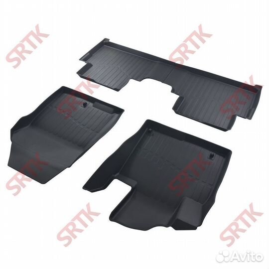 Коврики 3D резиновые Hyundai Santa Fe IV 2018