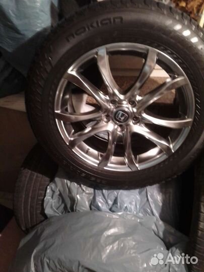 Литые диски r18 5x114 3 с резиной