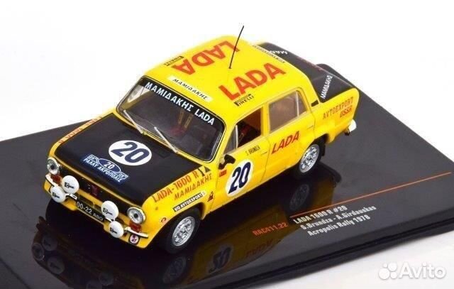 RAC410 Ixo 1/43 ваз 21011 (LADA 1600 R) #81 