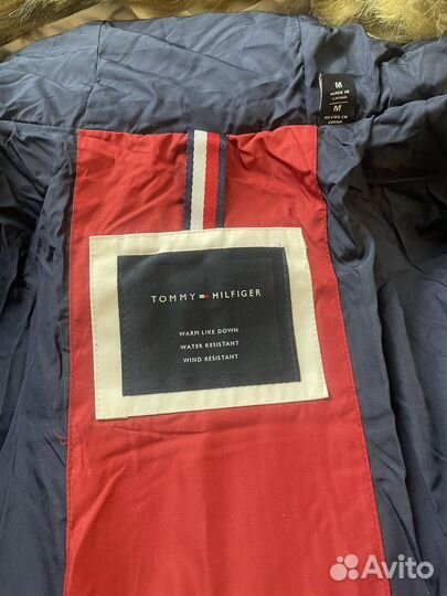 Tommy hilfiger пуховик