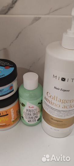 Косметика для волос пакетом mixit