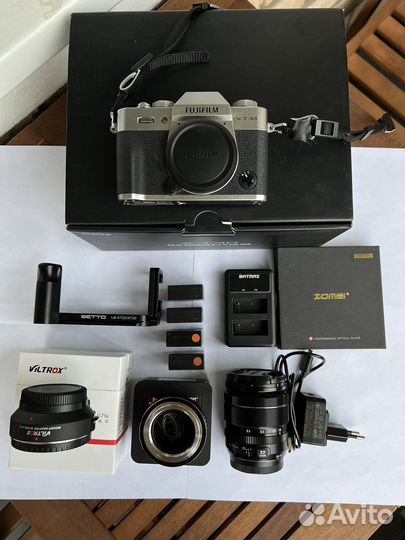 Fujifilm x-t30 xt30 XF 18-55mm f/2.8-4.0 серебро