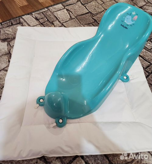 Горка лежак для купания