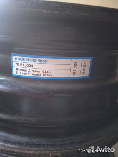 Диски nissan r 15