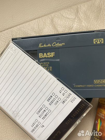 Basf Кассета для видеокамеры vhs-c