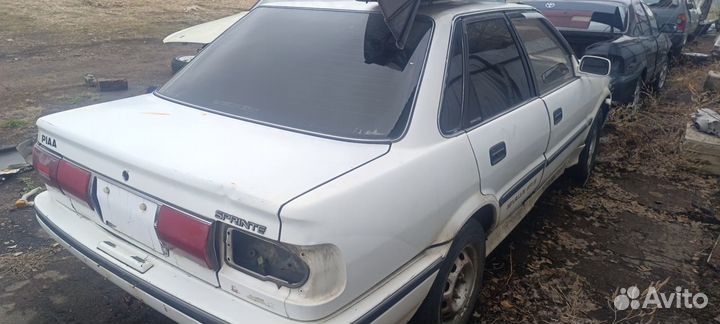 Toyota sprinter 1989 AE91 5A-FHE 1.5 в полный разб