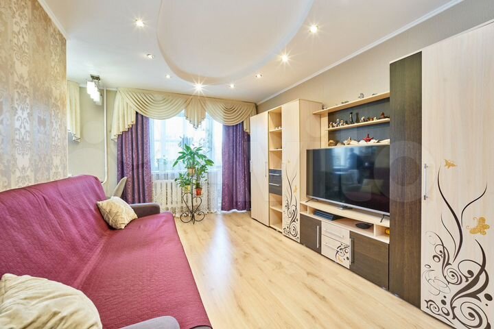 3-к. квартира, 57,4 м², 3/5 эт.