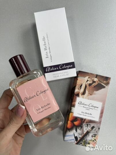 Atelier cologne iris rebelle парфюм новый
