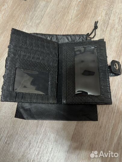 Портмоне из кожи питона