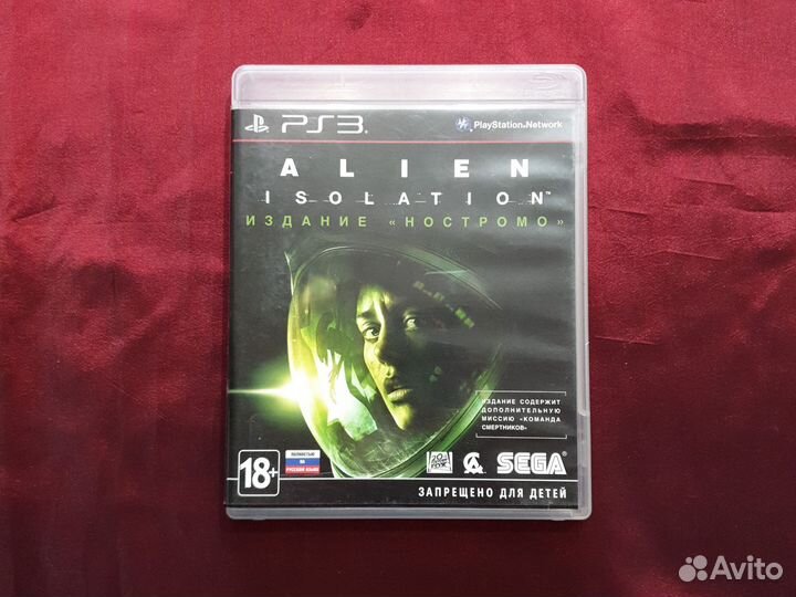 Alien isolation для Sony ps3