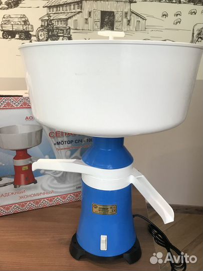 Сепаратор для молока 12л 100л/час