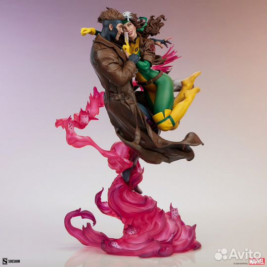 Статуя Rogue and Gambit от Sideshow