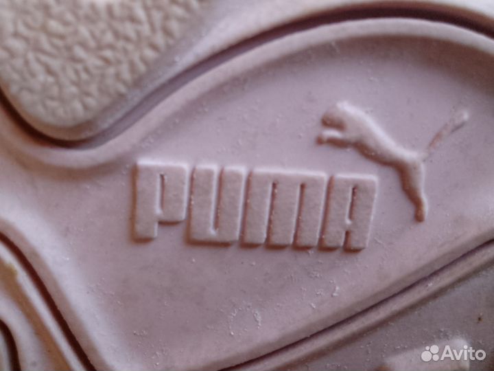 Кросовки puma x Fenty розовые