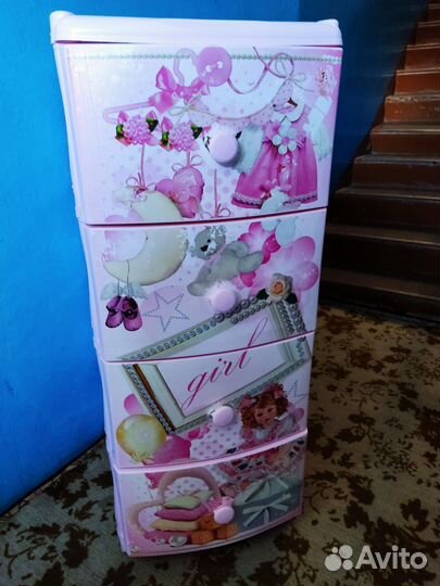 Комод пластиковый