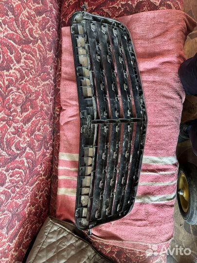 Решетка бампера на mercedes w212