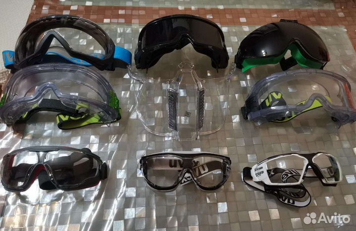 Очки Закрытые Очки 3М Очки Uvex Очки Защитные Нов